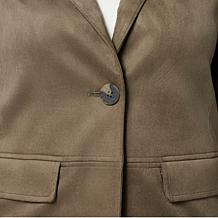 WynneCollection Faux Suede Jacket