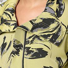 WynneCollection Floral Jacquard Blazer