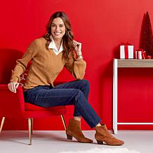 WynneDenim Performance Stretch Straight Leg Jean