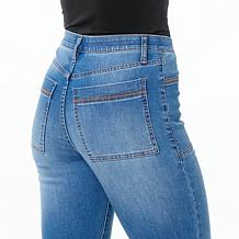 WynneDenim Performance Stretch Straight Leg Jean
