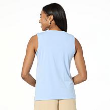 WynneLayers 2-pack Micro-Rib Tee & Tank Set