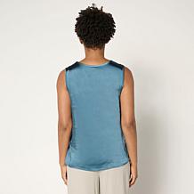 WynneLayers 2-pack Satin Tee & Tank Set