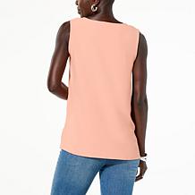 WynneLayers Capsule Drapey Twill Tank Top
