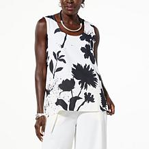 WynneLayers Capsule Drapey Twill Tank Top