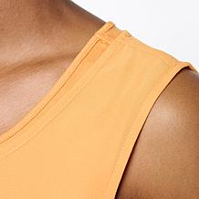 WynneLayers Chiffon and Rayon-Spandex Knit 2-pack Tank Set