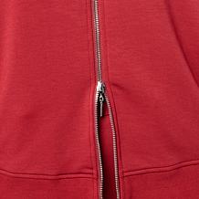 WynneLayers Cloud Knit Mock Neck Jacket