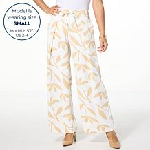 WynneLayers Drapey Twill Front Pleat Pant