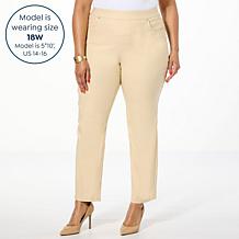 WynneLayers FlatterFIT Jean Style Straight Leg Pant