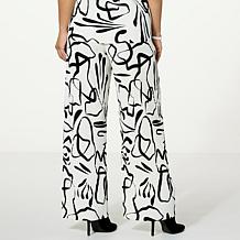 WynneLayers Pleated Knit Pull-On Pant