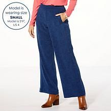 WynneLayers Plush Ottoman Knit Straight Leg Pant