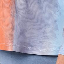 WynneLayers Printed & Solid Mesh Top