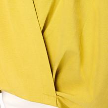 WynneLayers Sleeveless Collared Twist Top