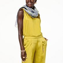 WynneLayers Watercolor Stripe Print Scarf