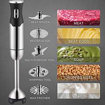 X5 Pro SS Handheld Food Processor With 5 Multifunctional Blades