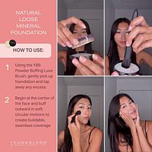 Youngblood
Loose Mineral Foundation & Brush Set
