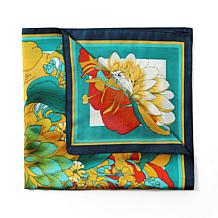 Youzey The Capri Satin Faux Silk Scarf