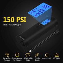 Z-Edge Portable Power Bank & 150PSI Air Inflator with Carrying Pouch