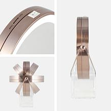 Zadro Cordless LED Surround Light Acrylic-Base Mirror with 8X/1X Mag.