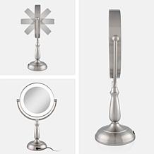 Zadro LED Touch Smart Dimmer Vanity Mirror with 10X/1X Magnification