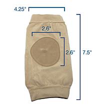 ZenToes 2-pack Ankle Bone Protection Socks with Gel Pads