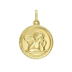 14K Yellow Gold Angel Charm