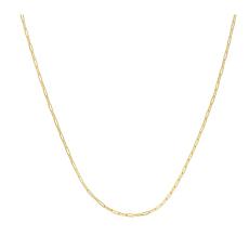 14K Yellow Gold Paperclip Chain 24" Necklace