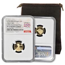 1776-2026 PF70 NGC 1/10 oz. $5 Gold Eagle with Liberty Bell Privy Mark