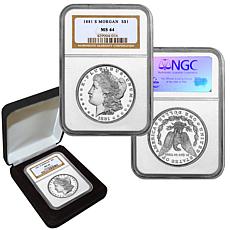 1881 MS64 NGC S-Mint Morgan Silver Dollar