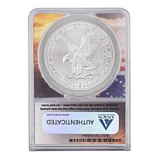 2026 Silver Eagle Daniel Carr Overstrike Independence Hall ANACS 70 