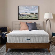 3” Bamboo Charcoal and Gel Memory Foam Mattress Topper, Twin