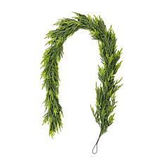 9' Christmas Greenery PE Dripping Garland