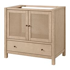 Alaterre Furniture Lucca 36" Bathroom Vanity Freestanding Cabinet