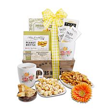 Alder Creek Tea Time Wicker Basket