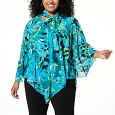 Allison Brown NY Turks & Caicos Kaftan Blouse