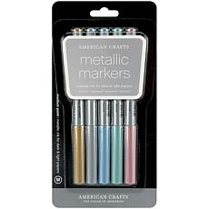 American Crafts Metallic Markers - 5-pack