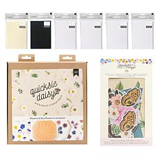 American Crafts Quicksie Daisy All-in-One Flower Press & Card Kit