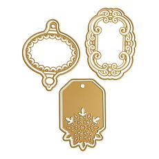 Anna Griffin Festive Tags Materials and Dies