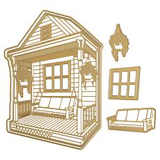 Anna Griffin® Front Porch Scene Dies - Set of 5