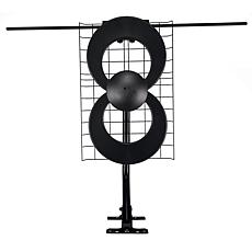 Antennas Direct UHF VHF Indoor Outdoor DTV Antenna with 20 Mount