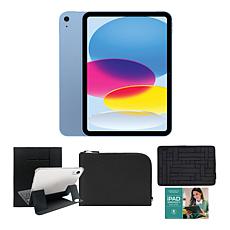 Apple 11 iPad 128GB w/Keyboard, Case, Sleeve and Accessories - Pink