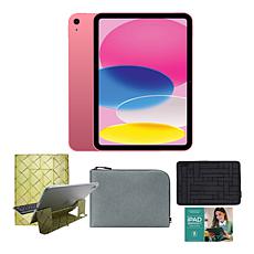 Apple 11 iPad 512GB w/Keyboard, Case, Sleeve and Accessories - Blue