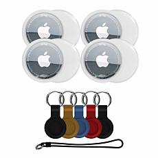 Apple AirTag 4-Pack with Software Suite and Starter Kit