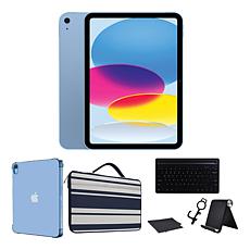 Apple iPad 11" 11th Gen 256GB Silver with Keyboard & Case