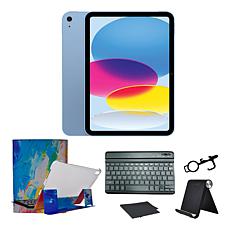 Apple iPad 11" 11th Gen Blue 512GB Wi-Fi Bundle w/Case & Voucher
