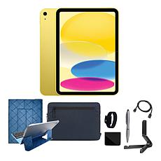 Apple iPad 11" 11th Gen Yellow 512GB Wi-Fi Bundle w/Case & Voucher