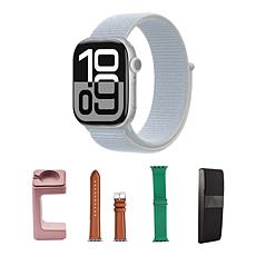Apple Watch Series 10 42MM Blue Cloud Smartwatch with Sport Loop
