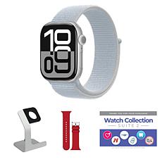 Apple Watch Series 10 GPS 46mm Sport Loop Bundle