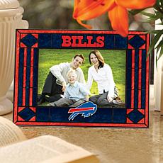 Art Glass Horizontal Photo Frame - Buffalo Bills
