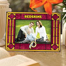 Art Glass Picture Frame - Washington Redskins