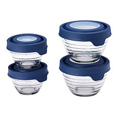 "As Is" Anchor Hocking 8-piece TrueSeal 4-in-1 Prep & Store Bowl Set